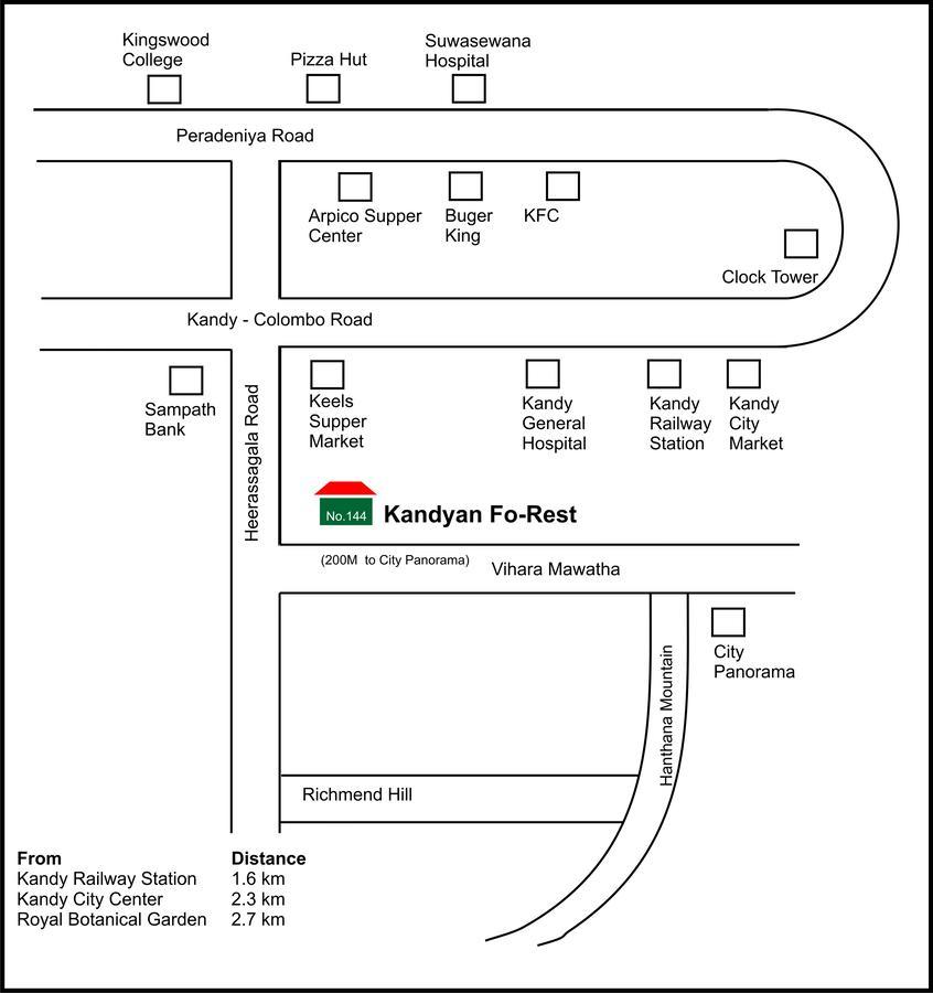 Kandyan Fo Rest Bagian luar foto